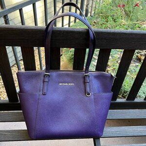 Michael Kors Purple Shoulder Bag